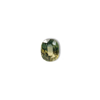 Australian Blue 1.85CT Cushion cut sapphire face-up view — Ruhuna Gemstones