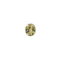 Madagascar Teal 1CT Oval cut sapphire face-up view — Ruhuna Gemstones