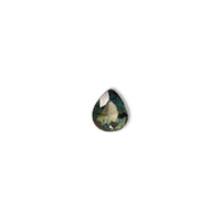 Madagascar 1CT Pear cut sapphire close-up detail — Ruhuna Gemstones
