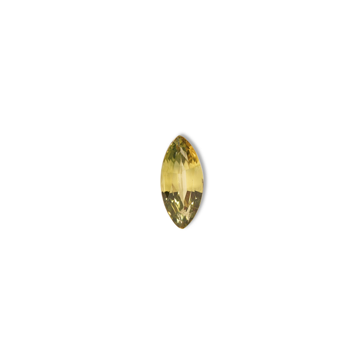 Madagascar Teal 1.55CT Marquise cut sapphire side profile — Ruhuna Gemstones
