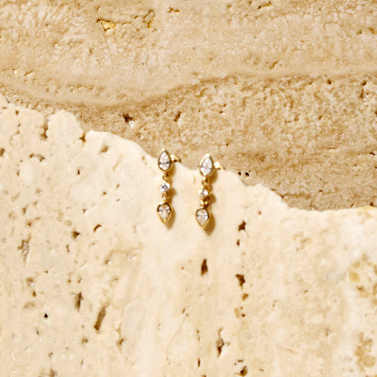 Australian Yellow 0.33CT Ariya top-down view — Ruhuna Gemstones