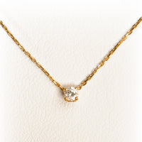 NELUM 0.3 CARAT DIAMOND NECKLACE