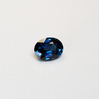 3.12 oval cut ceylon royal blue sapphire