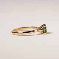 NELUM 1.2CT TEAL SAPPHIRE SOLITAIRE RING