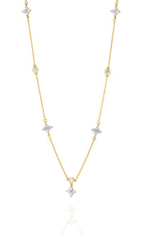Australian Yellow 0.9CT Ayana sapphire necklace — Ruhuna Gemstones