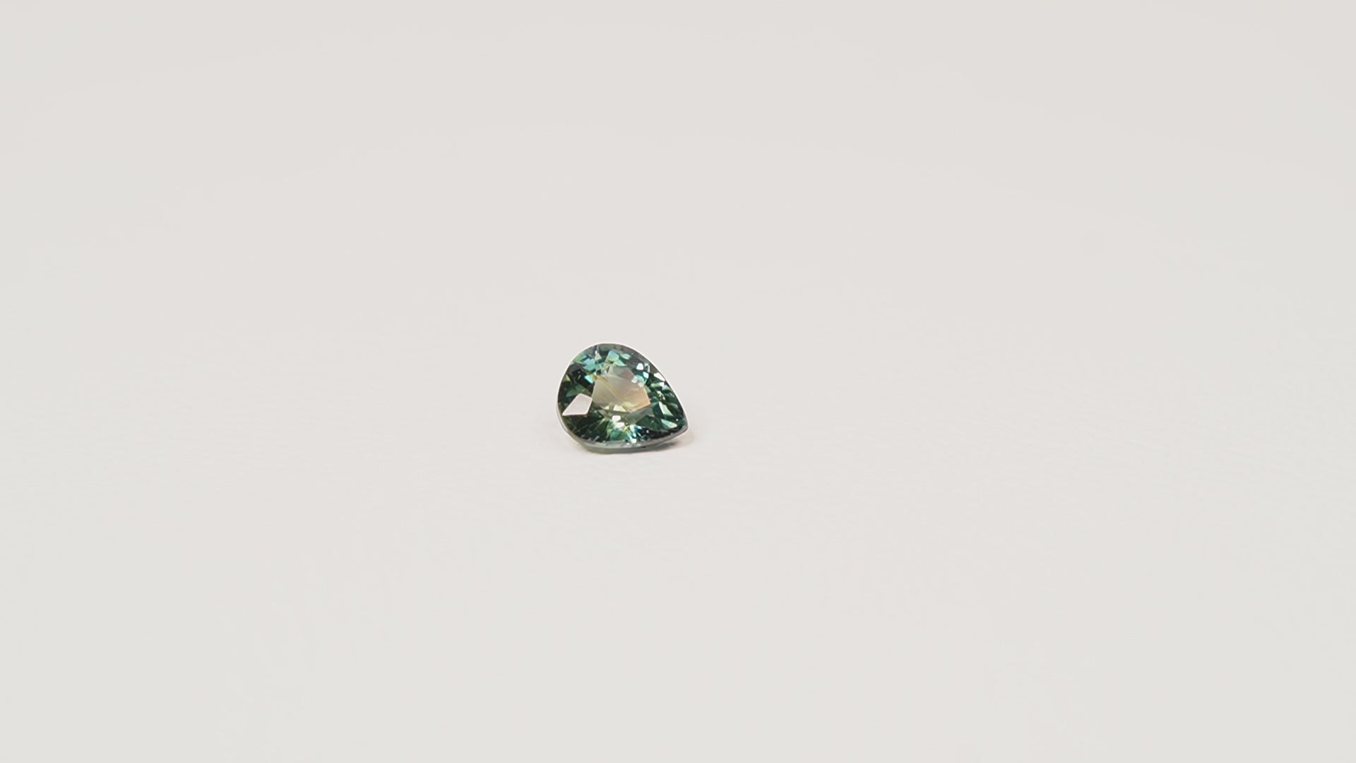 TEAL PEAR SAPPHIRE - 1CT