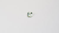 1 carat asscher cut parti mint green sapphire 