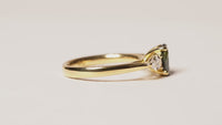 ELLA 1.25CT PARTI SAPPHIRE TRILOGY RING
